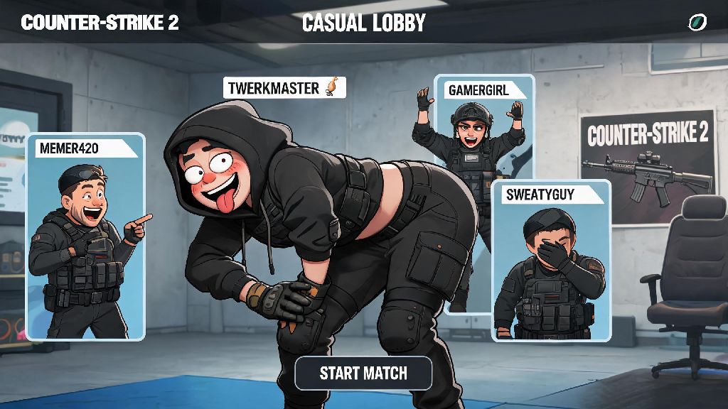 How to Twerk in Counter Strike 2: Easy Step-by-Step Guide for Casual Players